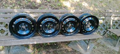 cerchi ruota R 15 6J 5x100 Toyota Opel Citroen ecc