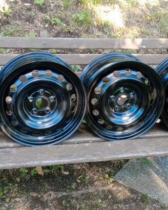 cerchi ruota R 15 6J 5x100 Toyota Opel Citroen ecc