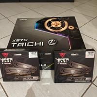 x570 taichi ryzen9 5900x RAM 4x8gb cooler 360mm