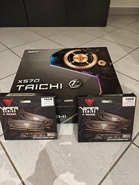 x570 taichi ryzen9 5900x RAM 4x8gb cooler 360mm