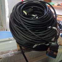 CAVO ELETTRICO CIRCA 50 MT 5 PROLUNGHE DI 10 Mt +-