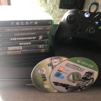 Xbox One 500 gb + Pad + 9 giochii