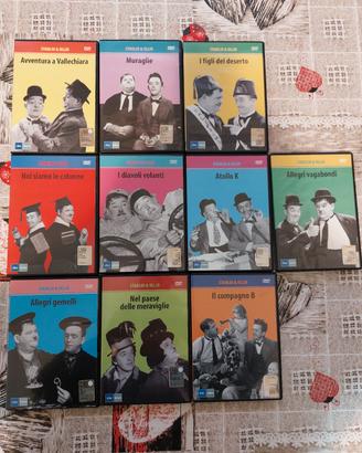 set dvd Stanlio e Ollio