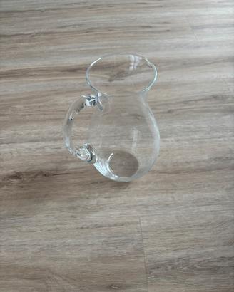 Brocca acqua in vetro sottile