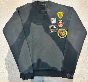 Felpa uomo dsquared 2