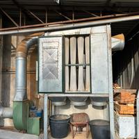 Impianto di aspirazione trucioli e polvere