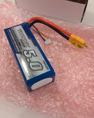 Turnigy batteria LiPo 4S 5000mAh 40-50C
