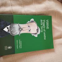 5 € libro " viaggio al centro della terra " 