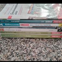 Libri prima, seconda e terza della scuola media di