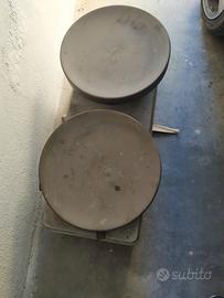 vecchia bilancia a due piastre 