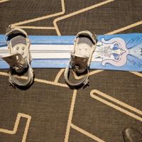 Tavola snowboard + attacchi