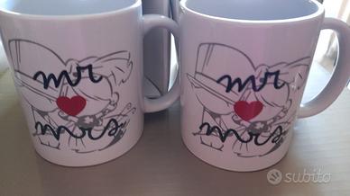 coppia tazze matrimonio