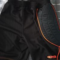 Maglietta pantaloni corti portiere calcio