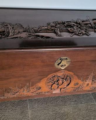 Cassapanca, Cina, XIX-XX secolo