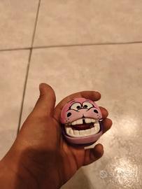 Pallina Ippopotamo Rosa Kinder Sorpresa 