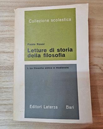 Letture di storia della filosofia - Paolo Rossi