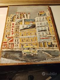 Quadro del pittore tamburi