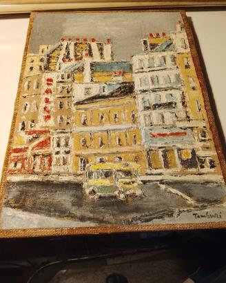 Quadro del pittore tamburi