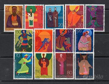 LIECHTENSTEIN 1967 Santi protettori