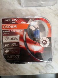 Lampade Osram night breaker laser H7 12v