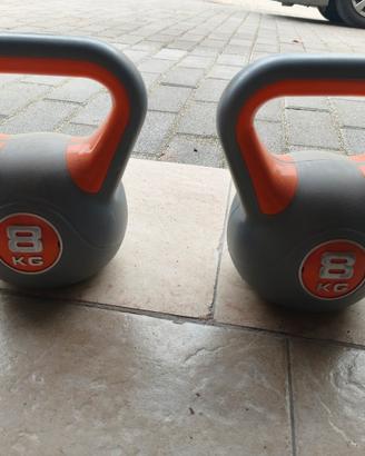 kettlebell da 8 kg 