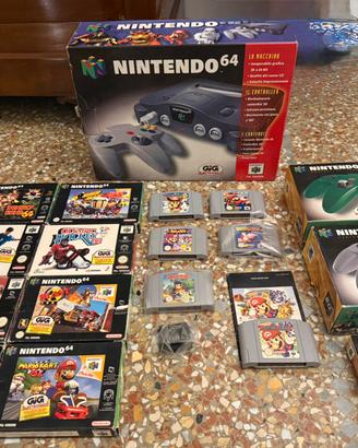 Nintendo 64 + joyoad + 14 giochi