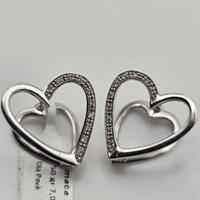 Orecchini Comete Oro Bianco 18 Kt e Diamanti