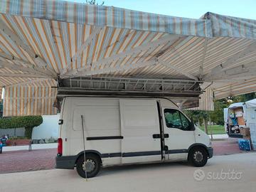 Opel Movano tenda motorizzata e stock mercato