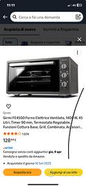 Forno ventilato Girmi