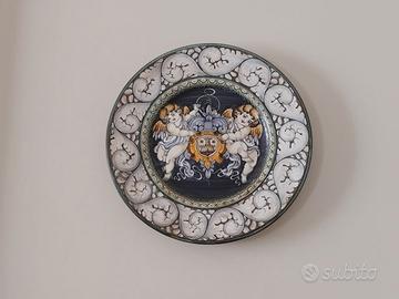 Piatto ceramica Castelli