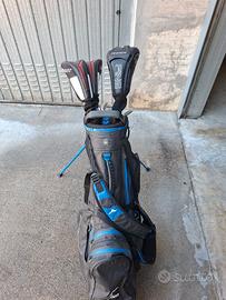 sacca +mazze da golf