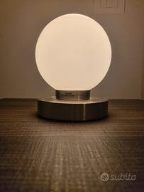 Lampada da comodino a sfera (2 pezzi)