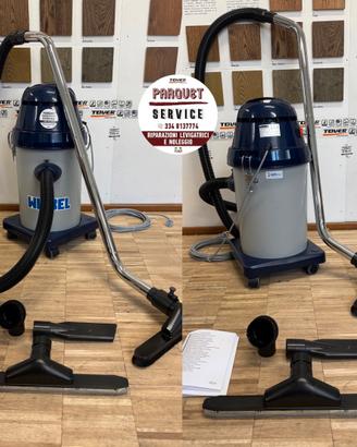 Levigatrice per parquet ASPIRATORE A BIDONE WIRBEL
