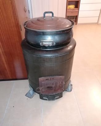 pentola caldaia in rame