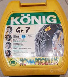 CATENE DA NEVE KONIG COME NUOVE
