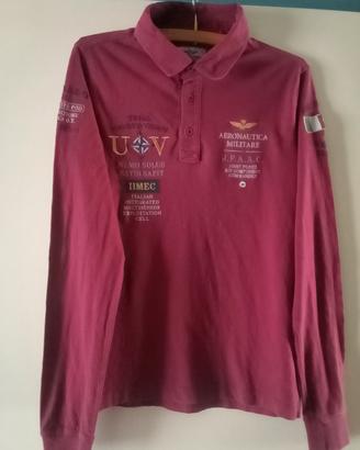 Polo a maniche lunghe Aeronautica Militare