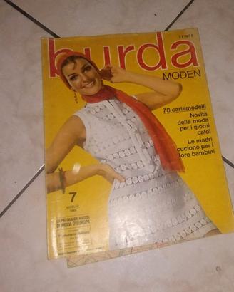 Rivista Burda 07 / 1969 in italiano