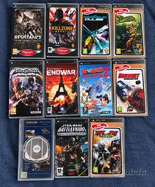 Lotto 11 giochi psp
