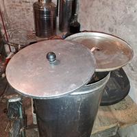 Serbatoio inox per vino 35 L tappo galleggiante 