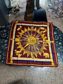 foulard in twill di seta Hermès Vintage