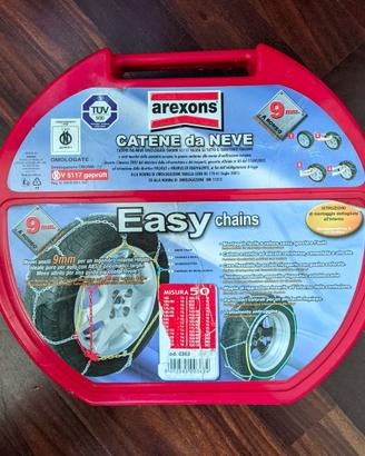 Catene da neve Arexon misura 50 (mai usate)