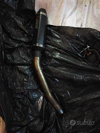 scarico cinese akrapovic 