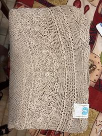 TOVAGLIE ROTONDE in Filo di Scozia/Macramè - NUOVE