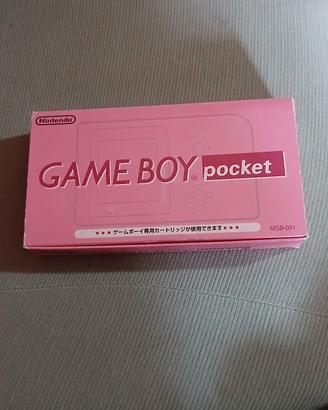 Nintendo game boy pocket pink