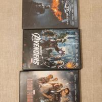 AVENGERS 1 + IRON MAN 3 + IL CAVALIERE OSCURO DVD