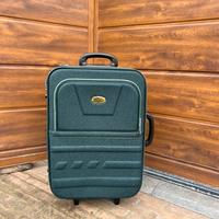 Valigia trolley media unisex tessuto canvas.