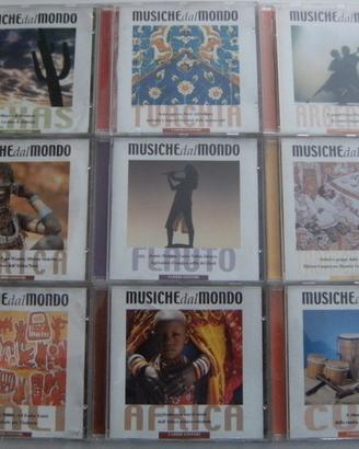 Lotto CD musicali Musiche dal mondo