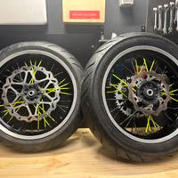 Cerchi 17 hm 125 2t motard