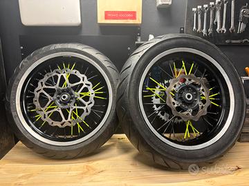 Cerchi 17 hm 125 2t motard