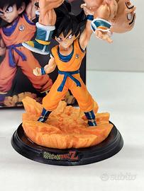 Dragon Ball Son Goku Vs Nappa King Action Figure